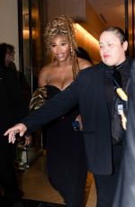 SERENA WILLIAMS Leaves 66th GRAMMY Awards Pre-GRAMMY Gala & GRAMMY Salute to Industry Icons Honoring Jon Platt in Beverly Hills 02/03/2024