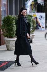 SERINDA SWAN Leaves Bowery Hotel in New York 02/12/2024