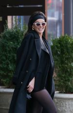 SERINDA SWAN Leaves Bowery Hotel in New York 02/12/2024