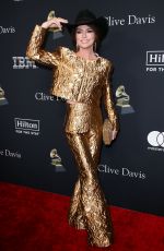 SHANIA TWAIN at Clive Davis Pre-Grammy Gala in Los Angeles 02/03/2024