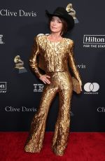 SHANIA TWAIN at Clive Davis Pre-Grammy Gala in Los Angeles 02/03/2024