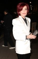 SHARON OSBOURNE Leaves Fortune Theatre in London 01/28/2024