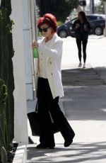 SHARON OSBOURNE Out and About in Los Angeles 02/09/2024