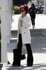 SHARON OSBOURNE Out and About in Los Angeles 02/09/2024