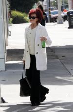 SHARON OSBOURNE Out and About in Los Angeles 02/09/2024