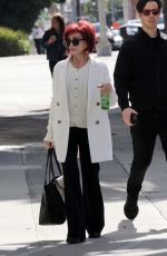 SHARON OSBOURNE Out and About in Los Angeles 02/09/2024