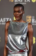 SHEILA ATIM at EE Bafta Film Awards 2024 in London 02/18/2024