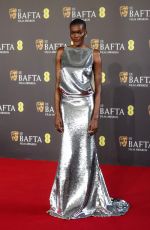SHEILA ATIM at EE Bafta Film Awards 2024 in London 02/18/2024