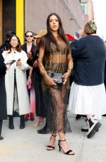 SISTINE STALLONE Arrives at Jason Wu Fashion Show in New York 02/11/2024