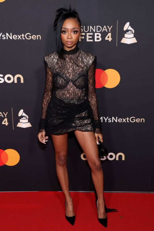 SKAI JACKSON at Grammys NextGen Party in Los Angeles 02/02/2024