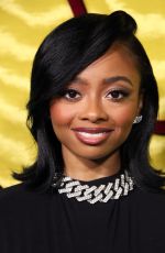 SKAI JACKSON at Warner Music Group Pre-GRAMMY Party in Los Angeles 02/01/2024
