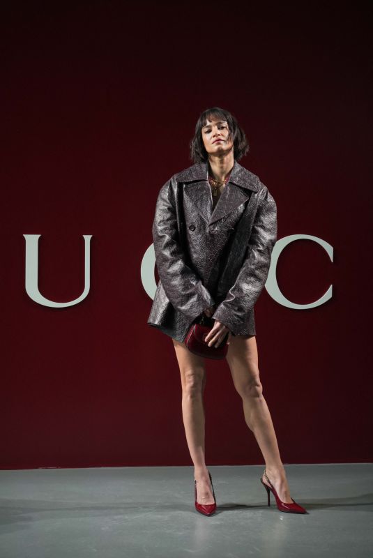 SOFIA BOUTELLA at Gucci Show at Milan Fashion Week 02/23/2024