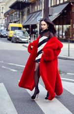 SOFIA CARSON at a Photoshoot, February 2024