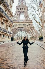 SOFIA CARSON at a Photoshoot, February 2024