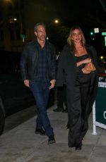 SOFIA VERGARA and Justin Saliman on a Dinner Date at Cipriani in Beverly Hills 02/01/2024