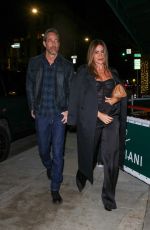 SOFIA VERGARA and Justin Saliman on a Dinner Date at Cipriani in Beverly Hills 02/01/2024
