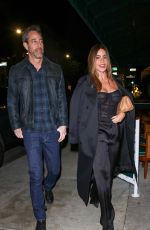 SOFIA VERGARA and Justin Saliman on a Dinner Date at Cipriani in Beverly Hills 02/01/2024