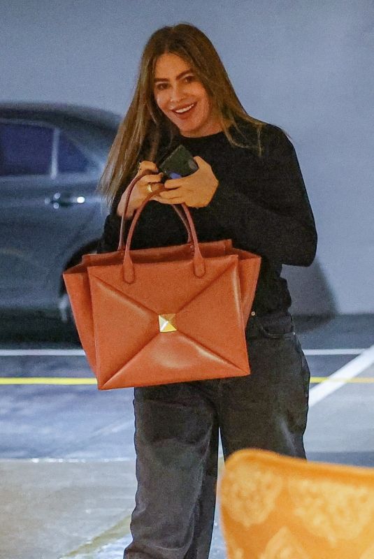 SOFIA VERGARA Arrives for a Business Meeting in Beverly Hills 02/27/2024