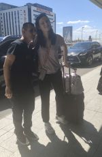 SOPHIE ELLIS-BEXTOR Meets Fans as She Flew Out of Sydney 02/25/2024