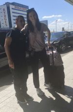 SOPHIE ELLIS-BEXTOR Meets Fans as She Flew Out of Sydney 02/25/2024