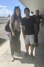 SOPHIE ELLIS-BEXTOR Meets Fans as She Flew Out of Sydney 02/25/2024