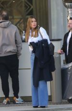 SSOFIA VERGARA Heading to a Meeting at Wardrobe Hotel in Beverly Hills 02/13/2024