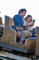 STASSI SCHROEDER and Beau Clark at Universal Studios 02/22/2024