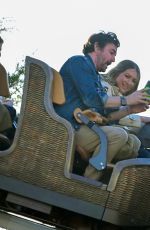 STASSI SCHROEDER and Beau Clark at Universal Studios 02/22/2024