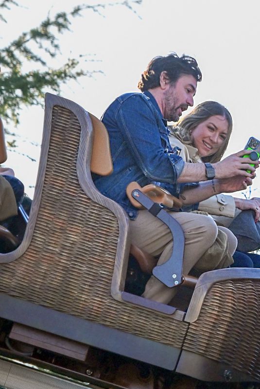 STASSI SCHROEDER and Beau Clark at Universal Studios 02/22/2024