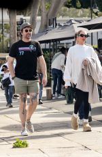 STASSI SCHROEDER and Beau Clark on a Lunch Date in Los Angeles 02/23/2024