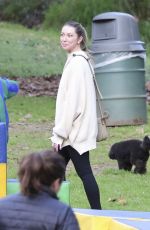 STASSI SCHROEDER Out at a Park in Los Angeles 02/26/2024