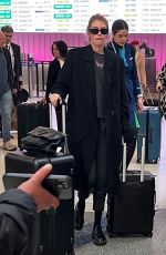 STELLA MAXWELL Arrives at Los Angeles International Airport 02/04/2024