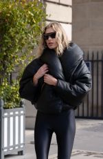 STELLA MAXWELL Out and About in Paris 02/27/2024