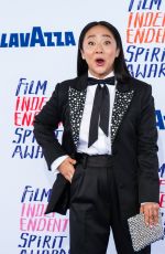 STEPHANIE HSU at Film Independent Spirit Awards in Santa Monica 02/25/2024