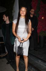 STORM REID Arrives at a Private Event at Catch Steak in Los Angeles 02/22/2024