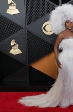SUMMER WALKER at 66th GRAMMY Awards in Los Angeles 02/04/2024