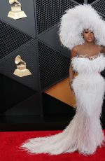 SUMMER WALKER at 66th GRAMMY Awards in Los Angeles 02/04/2024