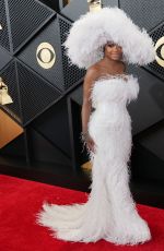 SUMMER WALKER at 66th GRAMMY Awards in Los Angeles 02/04/2024