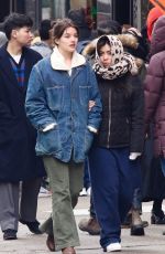 SURI CRUISE Oout with a Friend in New York 02/17/2024