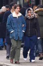 SURI CRUISE Oout with a Friend in New York 02/17/2024