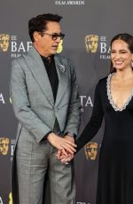 SUSAN DOWNEY at EE Bafta Film Awards 2024 in London 02/18/2024