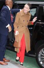 SUTTON FOSTER Arrives at Today Show in New York 02/27/2024