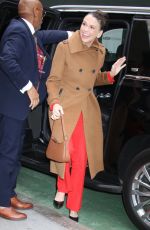 SUTTON FOSTER Arrives at Today Show in New York 02/27/2024