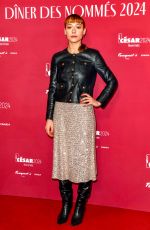 SUZANNE JOUANNET at Cesar 2024 Nominee Dinner at Le Fouquet’s in Paris 02/05/2024