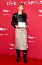 SUZANNE JOUANNET at Cesar 2024 Nominee Dinner at Le Fouquet’s in Paris 02/05/2024