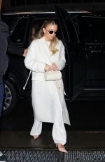 SYDNEY SWEENEY Arrives at Her Hotel in New York 02/28/2024