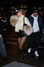 SYDNEY SWEENEY Arrives at SNL Diner in New York 02/27/2024