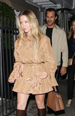 SYDNEY SWEENEY Out for Dinner with Jonathan Davino at Giorgio Baldi in Santa Monica 02/09/2024