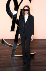 TALIA RYDER at Saint Laurent Womenswear Fall/winter 2024-2025 Show at Paris Fashion Week 02/27/2024