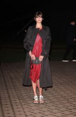 TAYLOR HILL at Burberry Winter 2024 Show at Fashion Week in London 02/19/2024